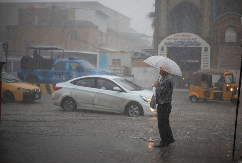 تساؤلات عن كميات الامطار التي انهمرت غلى العراق خلال ال24 ساعه التي مضت