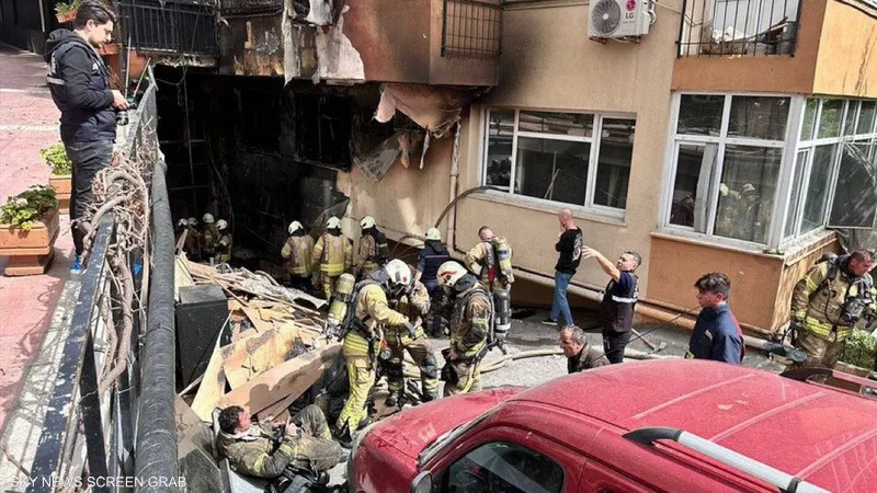 حريق في إسطنبول يخلف مقتل وإصابة العشرات